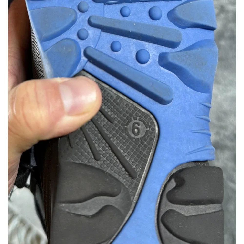 Kamik Boots‎ Youth Size 6 Black Blue Winter Snow Insulated Waterproof Drawstring